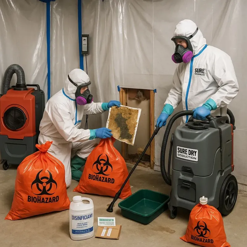 Contaminated Water Handling Protocols process in South Cleveland, TN