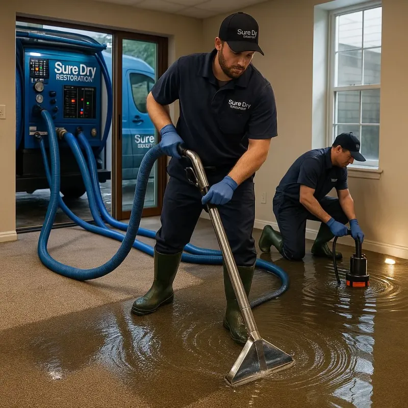 Water Extraction and Removal process in South Cleveland, TN